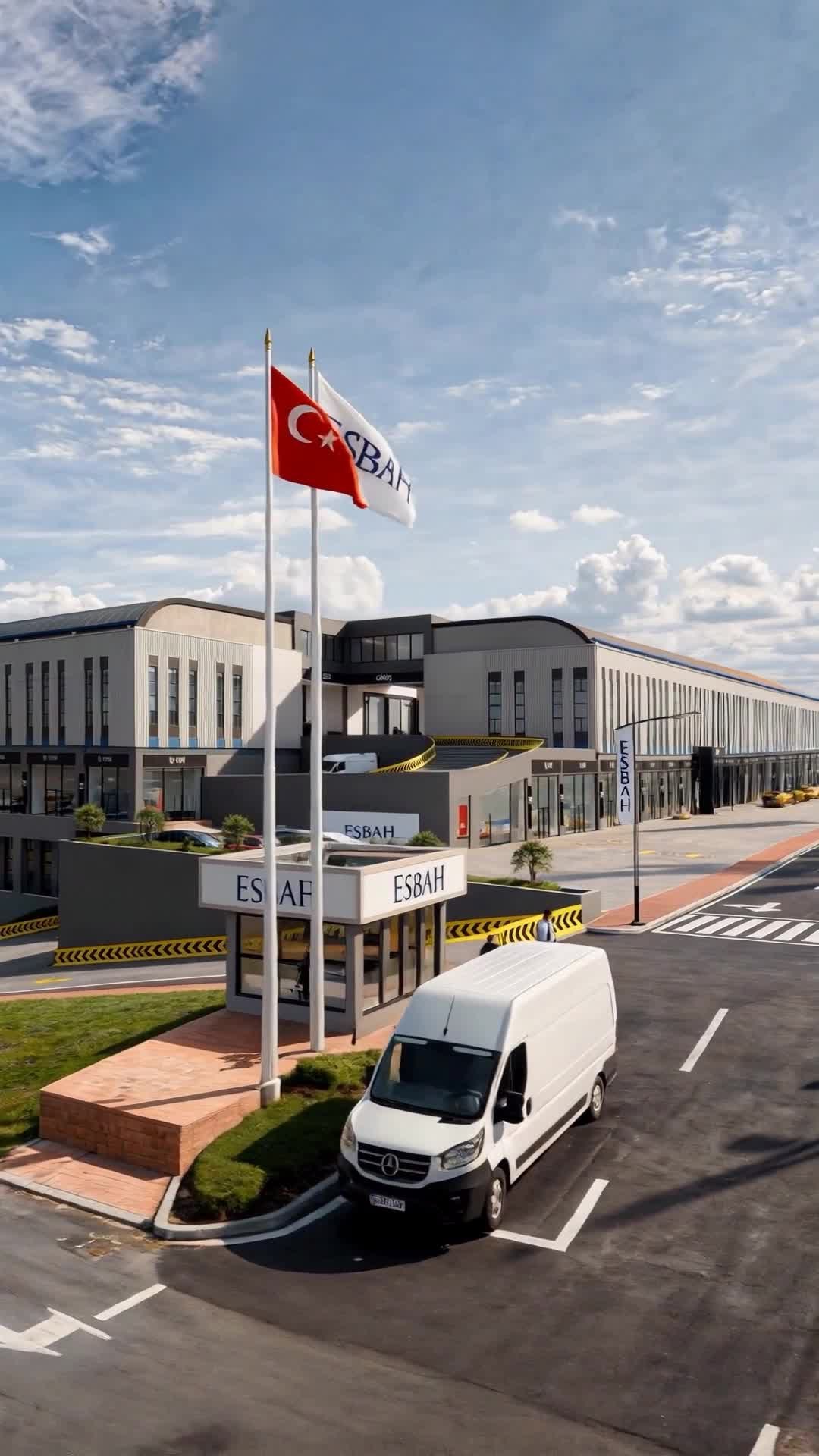 Completed industrial and logistics development